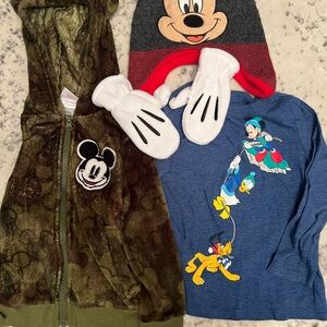 Disney Toddler Mickey Mouse Clothes Lot size 3T